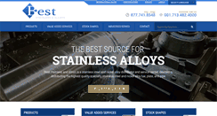Desktop Screenshot of beststainless.com